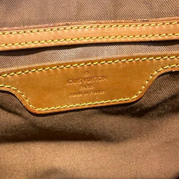 LOUIS VUITTON Monogram Flanerie Travel Tote Large LV Bag 19x13x6 - Picture 9 of 16